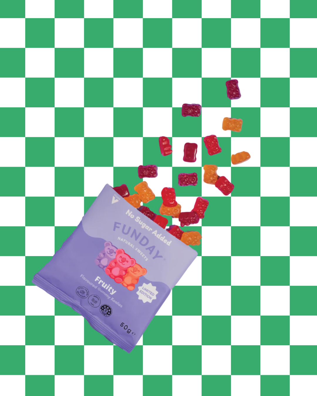 FUNDAY FRUITY VEGAN GUMMY KOALAS