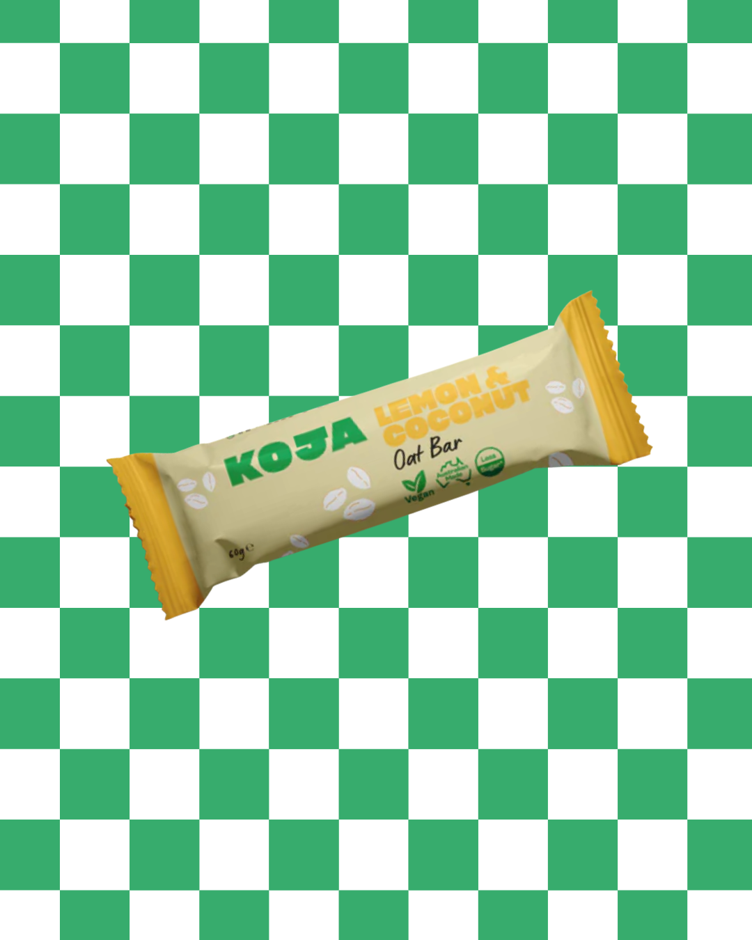 KOJA LEMON AND COCONUT OAT BAR