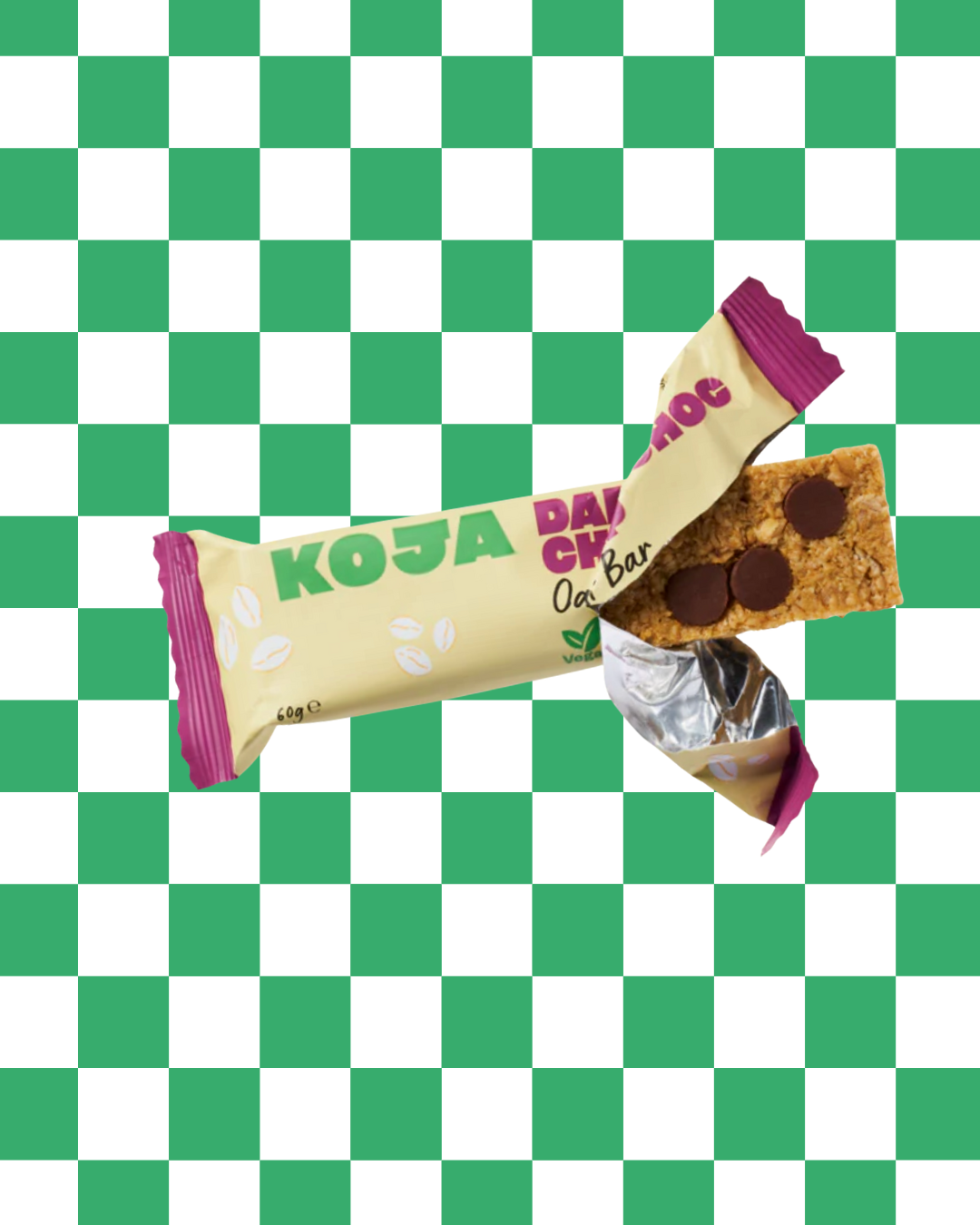 KOJA DARK CHOC CHIP OAT BAR