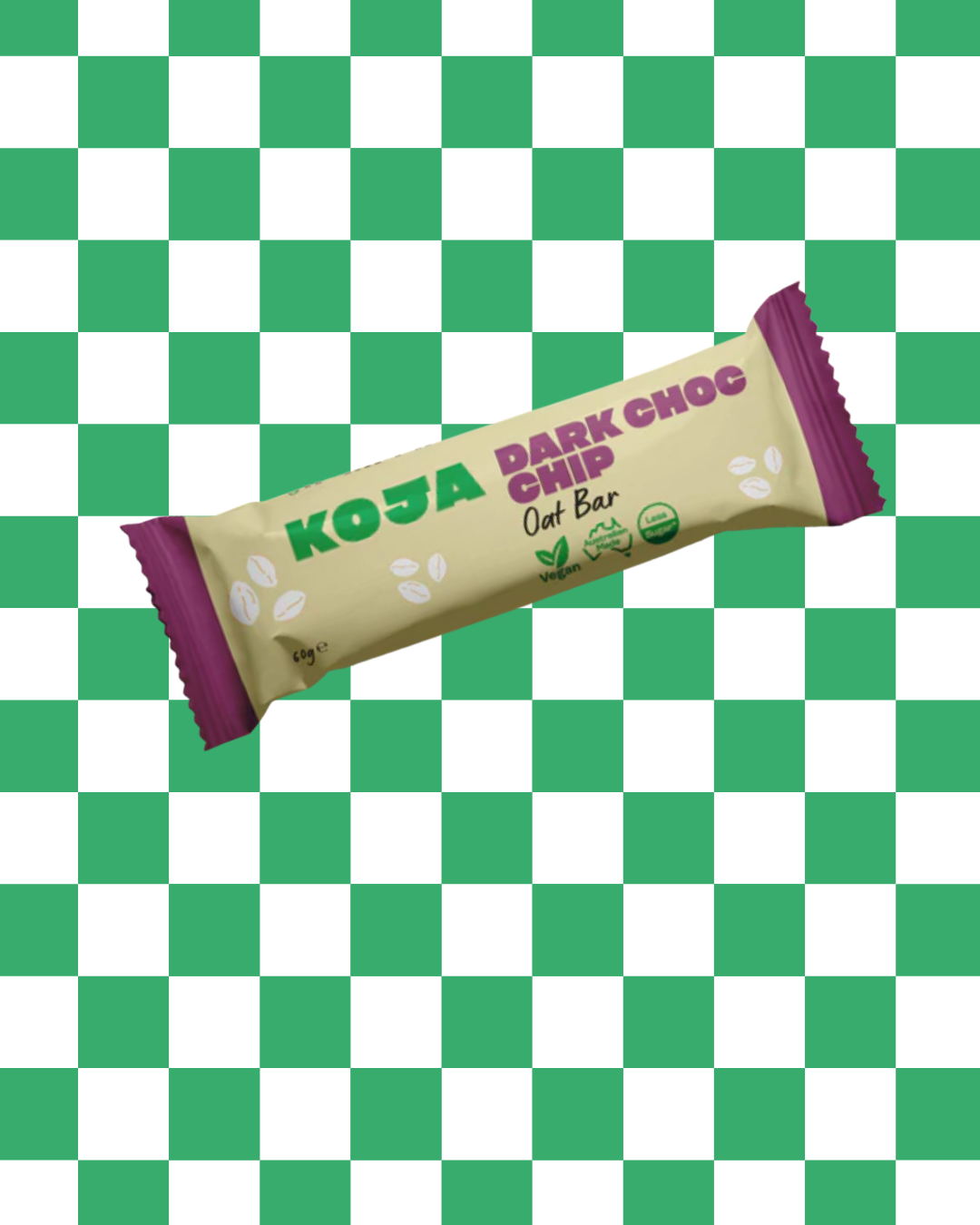 KOJA DARK CHOC CHIP OAT BAR