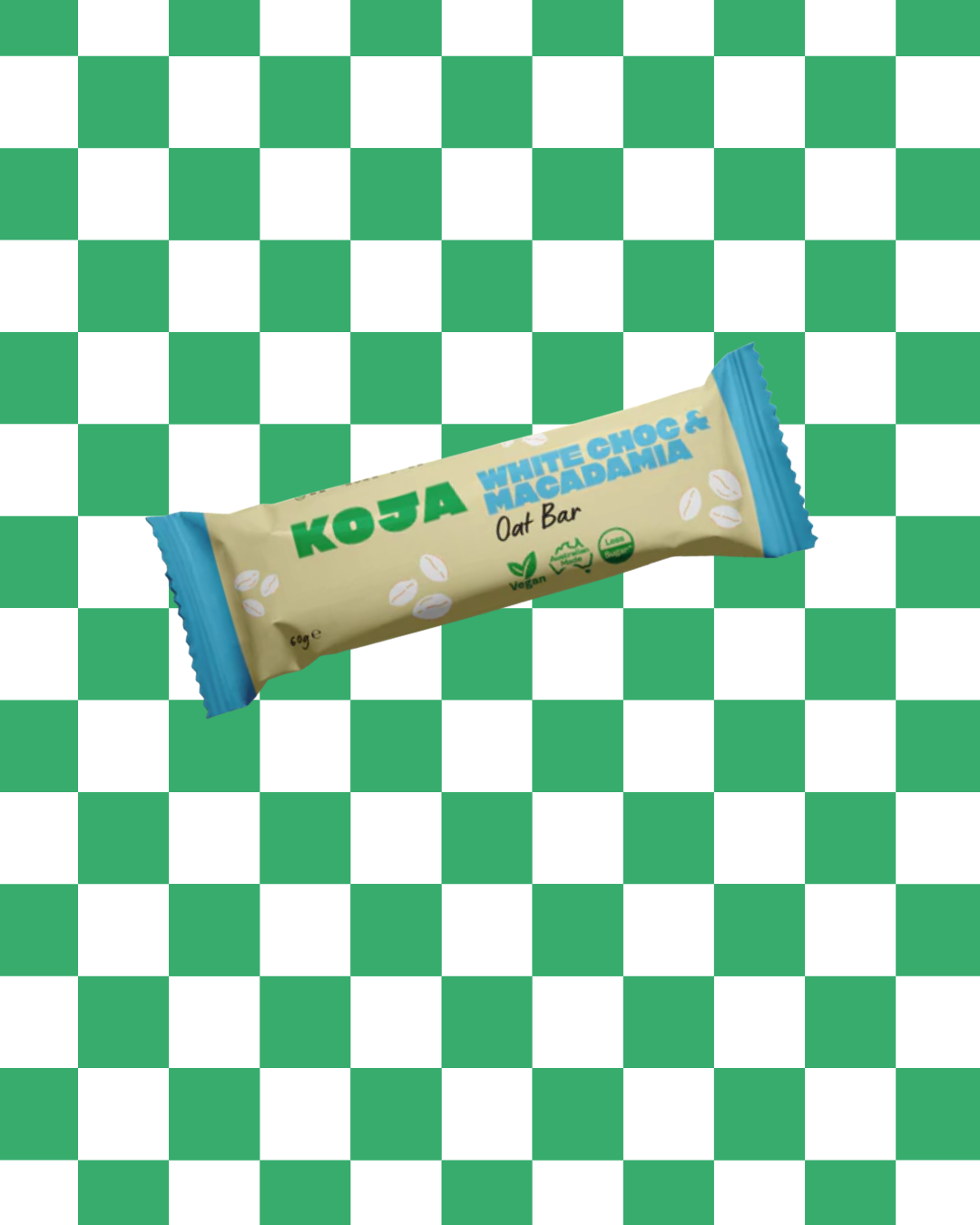 KOJA WHITE CHOC AND MACADAMIA OAT BAR