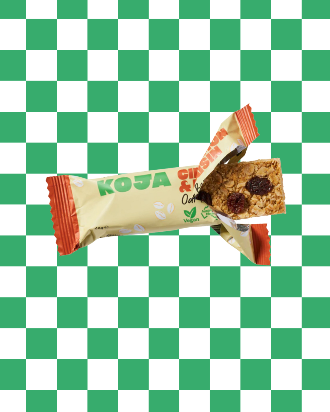 KOJA CINNAMON AND RAISIN OAT BAR