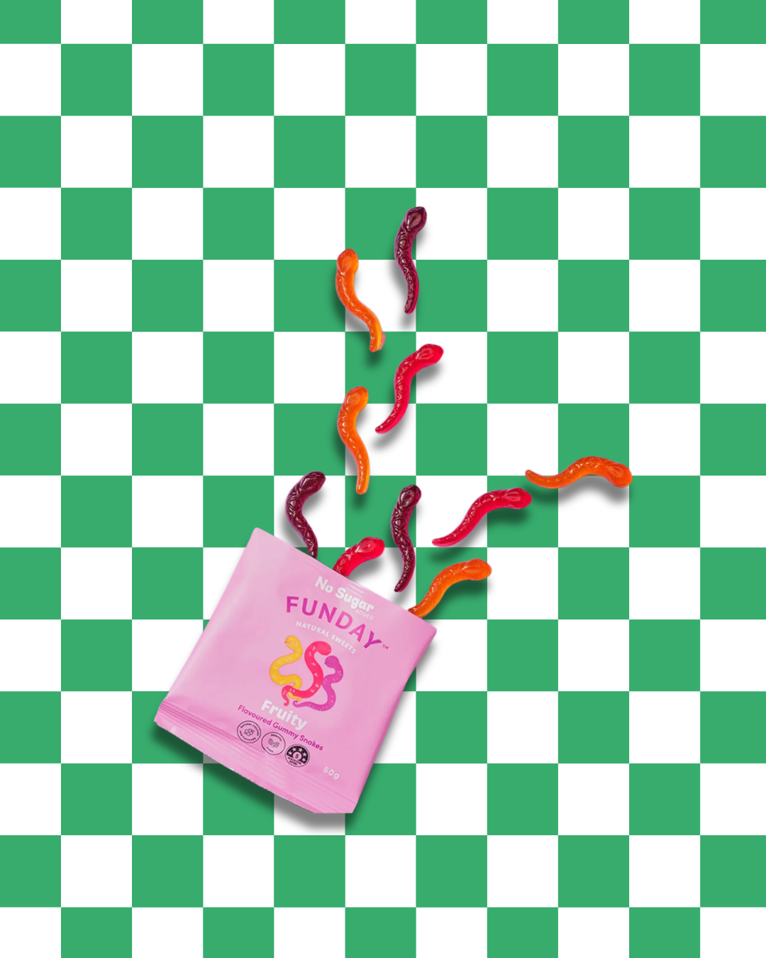 FUNDAY FRUITY GUMMY SNAKE